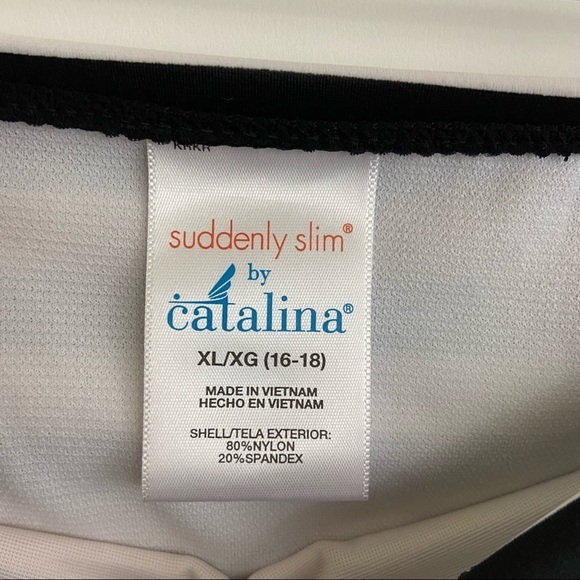 Suddenly Slim by Catalina Striped Skirted Bikini - Picture 4 of 5